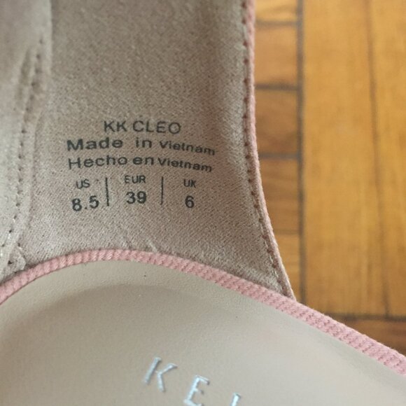 Kelly & Katie Light Pink Cleo Sandal Heels 8.5M - Picture 7 of 7